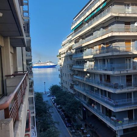 Fabulous Sea View Apartment Salonicco Esterno foto